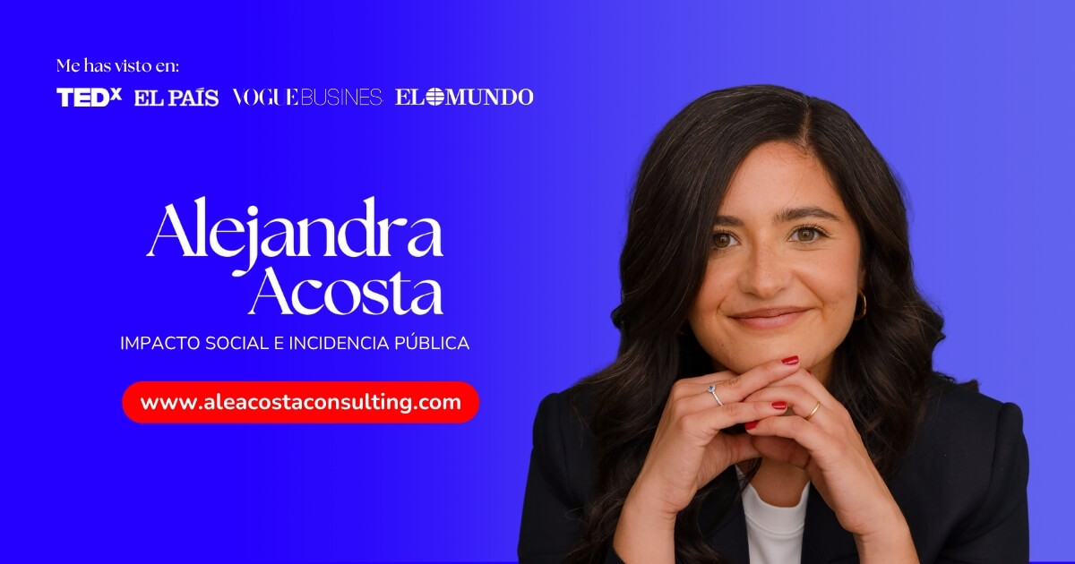 Alejandra Acosta Jiménez - Impacto social e incidencia pública